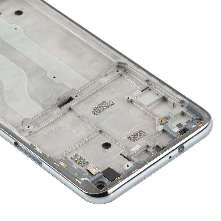 Front Housing LCD Frame Bezel Plate for Motorola Moto G Fast (Silver) - Frame Bezel Plate by PMC Jewellery | Online Shopping South Africa | PMC Jewellery