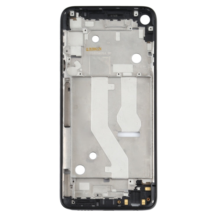Front Housing LCD Frame Bezel Plate for Motorola Moto G Stylus XT2043 XT2043-4 (Black) - Frame Bezel Plate by PMC TechLife | Online Shopping South Africa | PMC TechLife