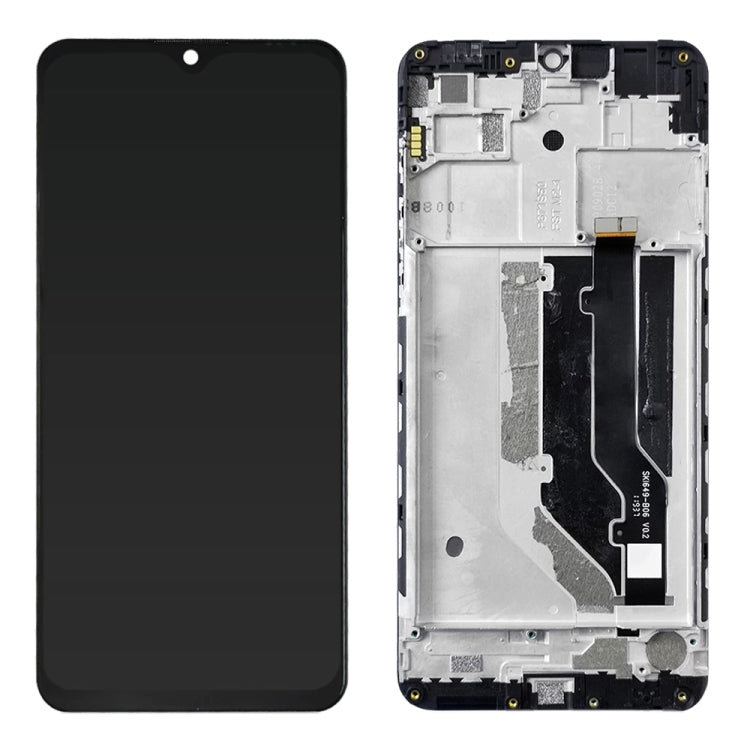 OEM LCD Screen For ZTE 20 Smart V2050  Digitizer Full Assembly with Frame（Black) - For ZTE by PMC Jewellery | Online Shopping South Africa | PMC Jewellery