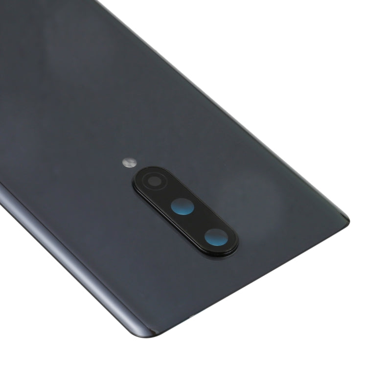 For OnePlus 8 Battery Back Cover with Camera Lens Cover (Black) - Back Cover by PMC TechLife | Online Shopping South Africa | PMC TechLife