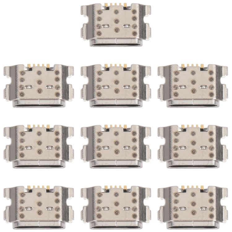10 PCS Charging Port Connector for Xiaomi Redmi 9A/Redmi 9C NFC/Redmi 9C - Tail Connector by PMC TechLife | Online Shopping South Africa | PMC TechLife