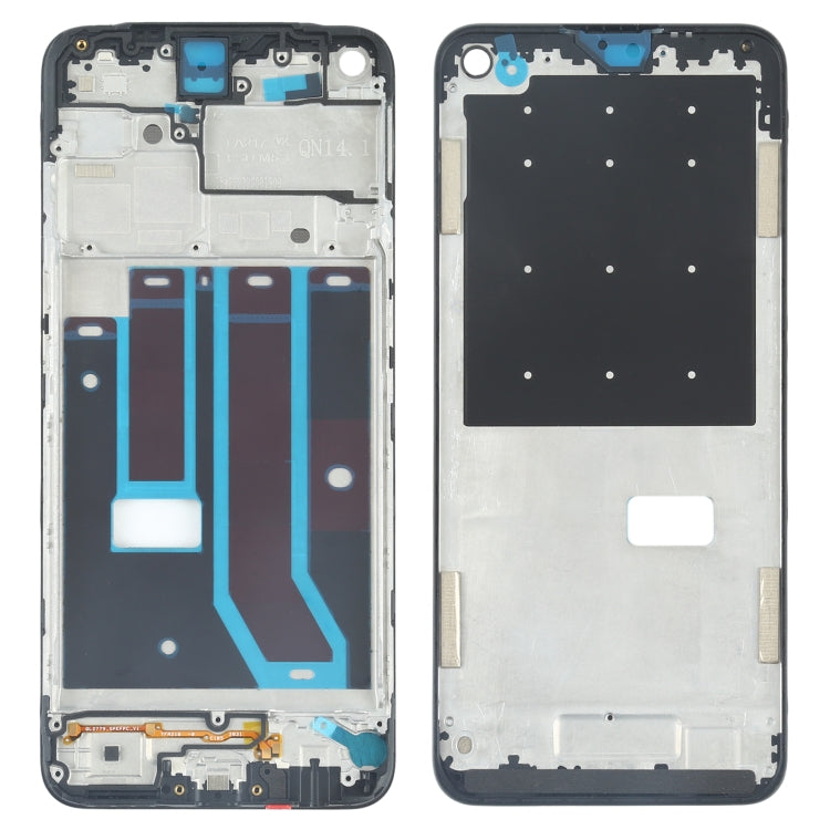 For OPPO A32 PDVM00 Front Housing LCD Frame Bezel Plate - Frame Bezel Plate by PMC TechLife | Online Shopping South Africa | PMC TechLife