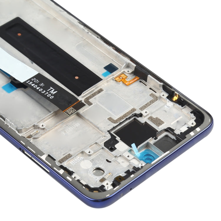 Original LCD Screen for Xiaomi Redmi Note 9 Pro 5G / Mi 10T Lite 5G M2007J17C M2007J17G Digitizer Full Assembly with Frame(Blue) - LCD Screen by PMC Jewellery | Online Shopping South Africa | PMC Jewellery