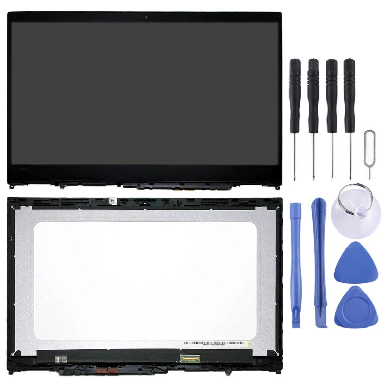 3840 x 2160 UHD OEM LCD Screen for Lenovo IdeaPad Flex 5-15 / Yoga 520 Digitizer Full Assembly with Frame (Black) - LCD Screen by PMC Jewellery | Online Shopping South Africa | PMC Jewellery