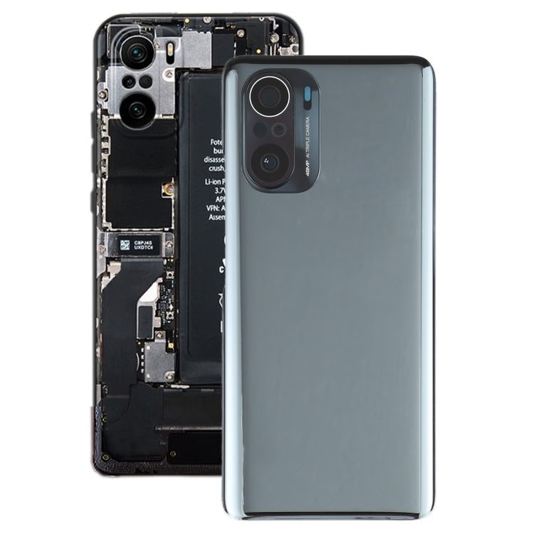 Original Battery Back Cover for Xiaomi Poco F3 M2012K11AG(Black) - Back Cover by PMC TechLife | Online Shopping South Africa | PMC TechLife