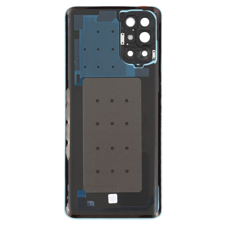 For OnePlus 9R Battery Back Cover With Camera Lens (Blue) - Back Cover by PMC TechLife | Online Shopping South Africa | PMC TechLife