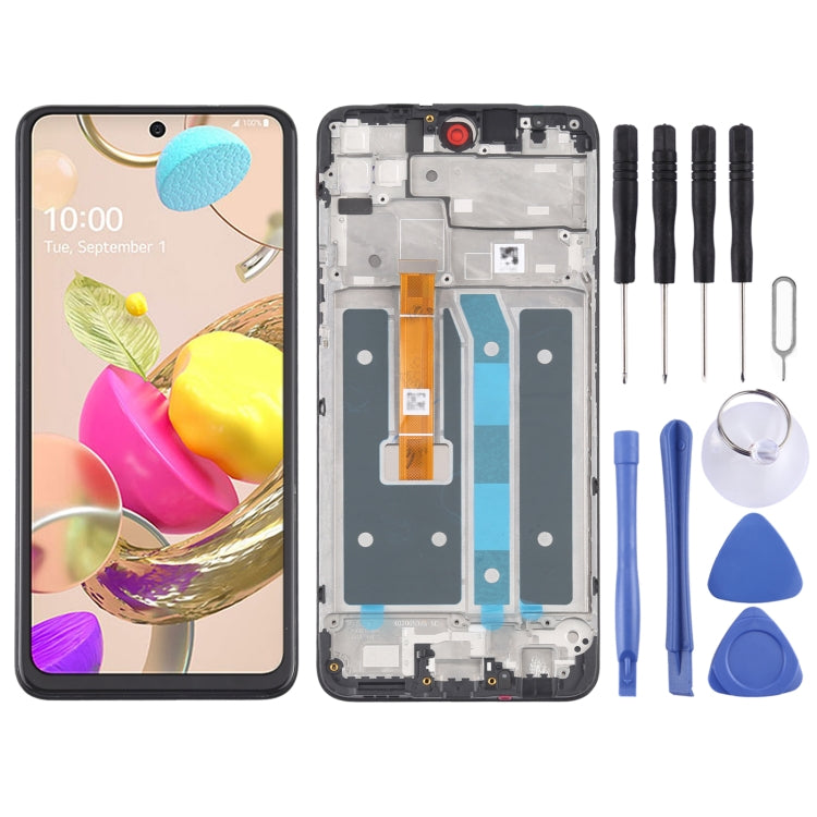 LCD Screen and Digitizer Full Assembly with Frame for LG K42 LMK420 LM-K420 LMK420H LM-K420H LMK420E LM-K420E LMK420Y LM-K420Y - For LG by PMC Jewellery | Online Shopping South Africa | PMC Jewellery