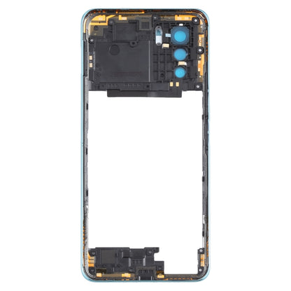 Middle Frame Bezel Plate for Xiaomi Redmi Note 10 Pro 5G (Blue) - Frame Bezel Plate by PMC Jewellery | Online Shopping South Africa | PMC Jewellery