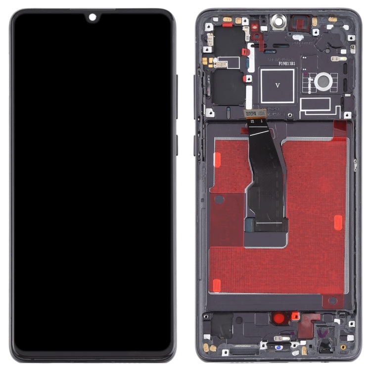Original OLED LCD Screen for Huawei P30 Digitizer Full Assembly With Frame(Black) - free shipping - PMC TechLife - Order now!