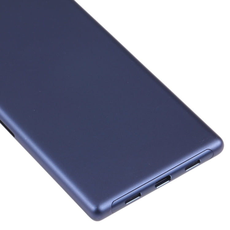 Battery Back Cover for Sony Xperia 10 Plus(Blue) - Back Cover by PMC TechLife | Online Shopping South Africa | PMC TechLife