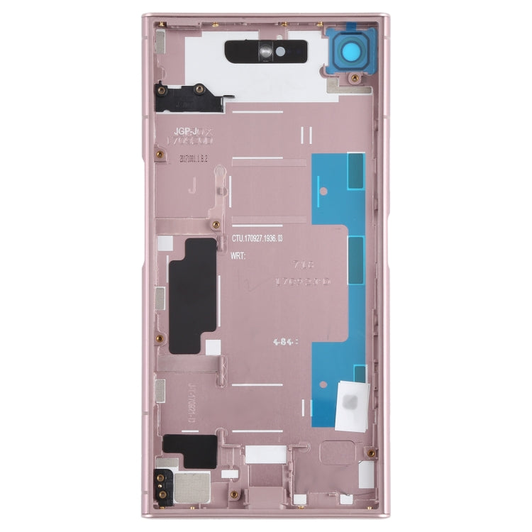 Battery Back Cover for Sony Xperia XZ1(Pink) - Back Cover by PMC TechLife | Online Shopping South Africa | PMC TechLife