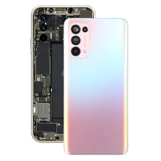 For OPPO Reno5 5G / Find X3 Lite PEGM00, PEGT00, CPH2145 Original Battery Back Cover (Orange) - Back Cover by PMC Jewellery | Online Shopping South Africa | PMC Jewellery