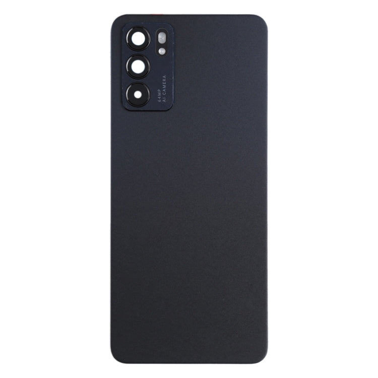 For OPPO Reno6 5G PEQM00, CPH2251 Original Battery Back Cover (Black) - Back Cover by PMC Jewellery | Online Shopping South Africa | PMC Jewellery