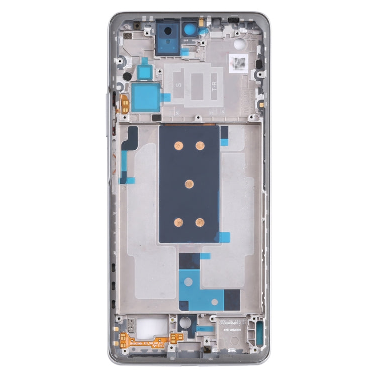 Original Front Housing LCD Frame Bezel Plate for Xiaomi 11T / 11T Pro 21081111RG 2107113SG(Silver) - Frame Bezel Plate by PMC Jewellery | Online Shopping South Africa | PMC Jewellery