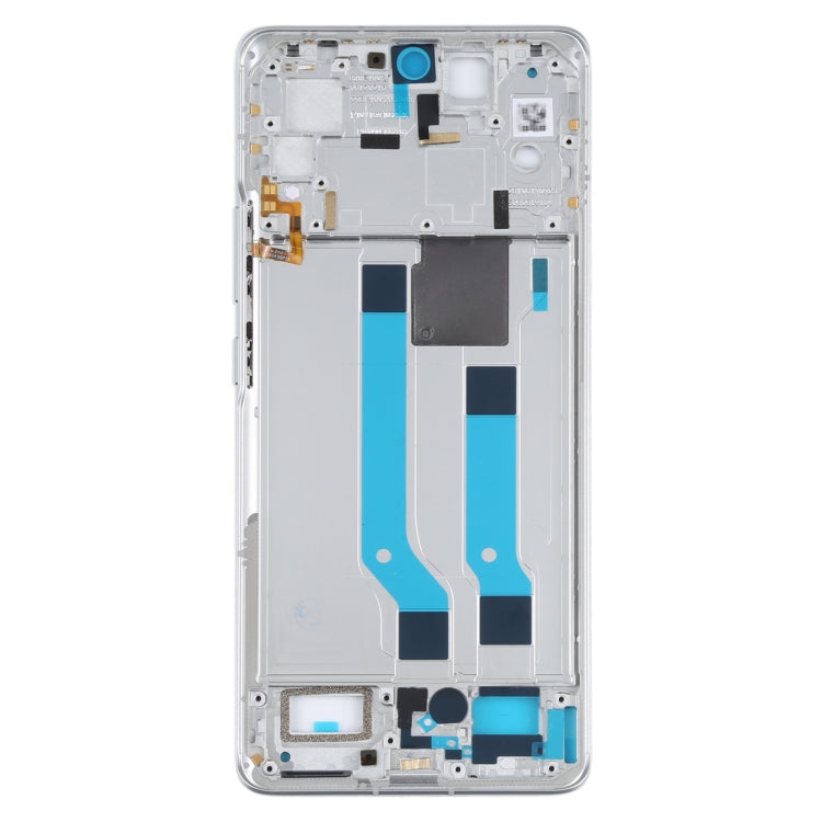 Original Front Housing LCD Frame Bezel Plate for Xiaomi Civi (Silver) - Frame Bezel Plate by PMC Jewellery | Online Shopping South Africa | PMC Jewellery