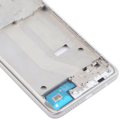 Original Front Housing LCD Frame Bezel Plate for Motorola Moto G 5G (Silver) - Frame Bezel Plate by PMC Jewellery | Online Shopping South Africa | PMC Jewellery