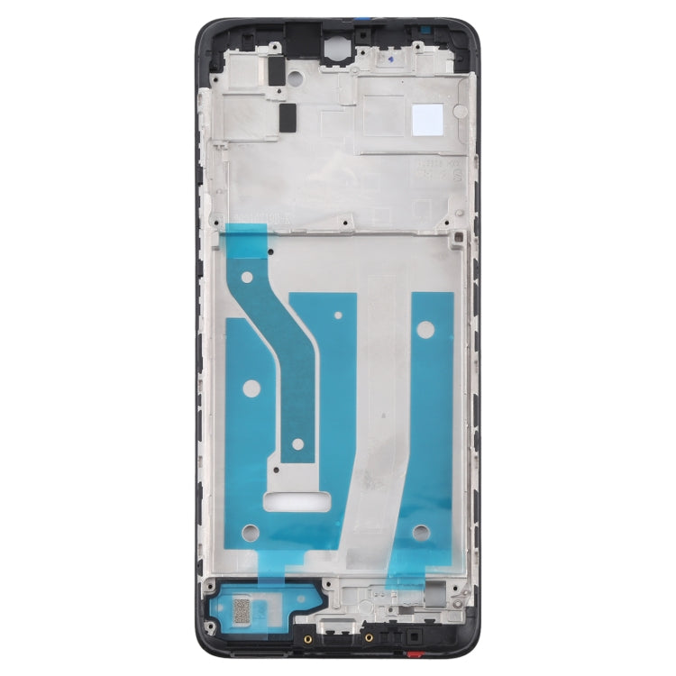 Original Front Housing LCD Frame Bezel Plate for Motorola Moto G60S XT2133-2 (Black) - Frame Bezel Plate by PMC Jewellery | Online Shopping South Africa | PMC Jewellery