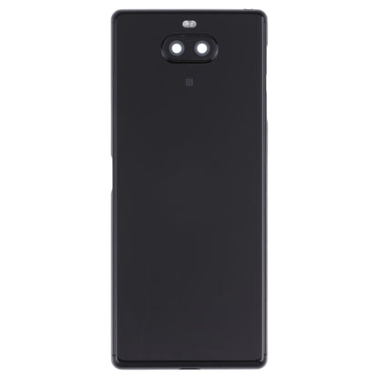 For Sony Xperia 8 Battery Back Cover with Middle Frame & Camera Lens Cover(Black) - Back Cover by PMC Jewellery | Online Shopping South Africa | PMC Jewellery