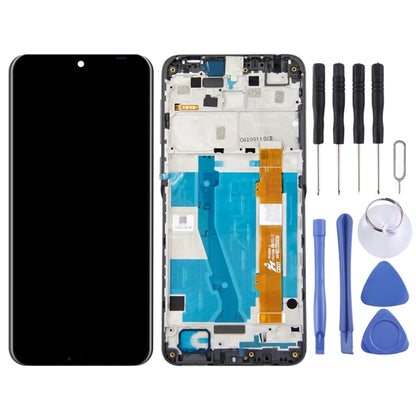 LCD Screen and Digitizer Full Assembly with Frame for Alcatel 3 / 3L 2019 OT-5053 5053K(Black) - LCD Screen by PMC Jewellery | Online Shopping South Africa | PMC Jewellery