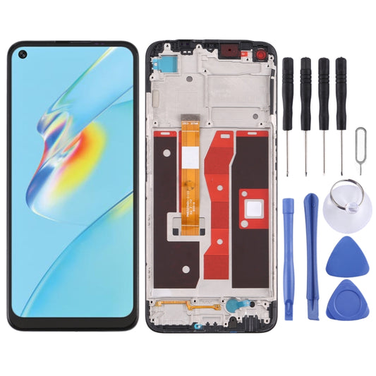 LCD Screen and Digitizer Full Assembly with Frame for OPPO A54 4G/A55 4G CPH2325 CPH2239 - LCD Screen by PMC Jewellery | Online Shopping South Africa | PMC Jewellery