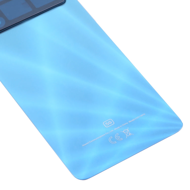 Original Battery Back Cover for Xiaomi Poco X4 Pro 5G (Blue) - Back Cover by PMC Jewellery | Online Shopping South Africa | PMC Jewellery