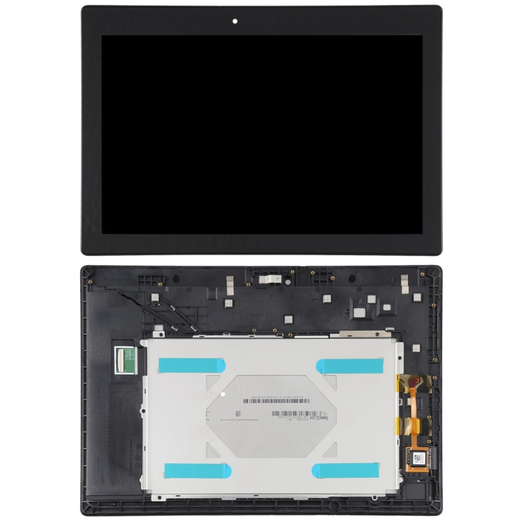 OEM LCD Screen for Lenovo Tab 2 A10-70 A10-70F A10-70L Digitizer Full Assembly with Frame (Black) - LCD Screen by PMC Jewellery | Online Shopping South Africa | PMC Jewellery