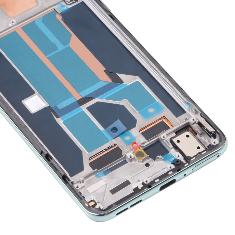 For OnePlus Nord 2 5G DN2101 DN2103 Digitizer Full Assembly with Frame OEM LCD Screen (Green) - LCD Screen by PMC TechLife | Online Shopping South Africa | PMC TechLife