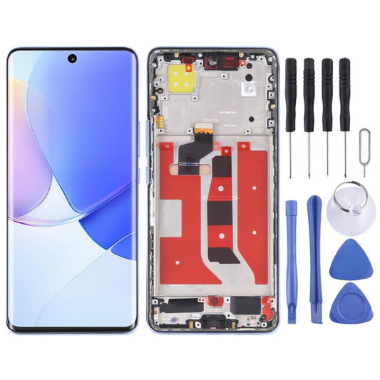 Original OLED LCD Screen for Huawei Nova 9 Digitizer Full Assembly with Frame(Blue) - LCD Screen by PMC Jewellery | Online Shopping South Africa | PMC Jewellery