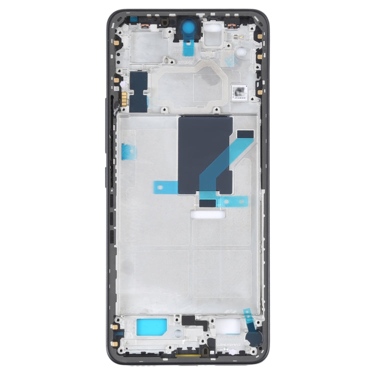 For Xiaomi 12 Lite Original Front Housing LCD Frame Bezel Plate (Black) - Frame Bezel Plate by PMC Jewellery | Online Shopping South Africa | PMC Jewellery