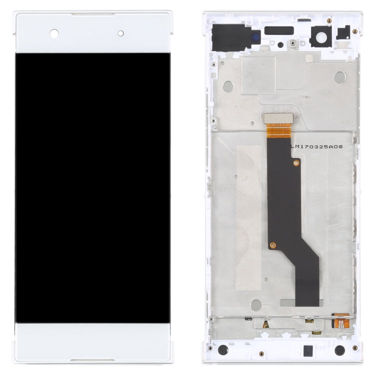 Original LCD Screen For Sony Xperia XA1 G3116 Digitizer Full Assembly with Frame(White) - LCD Screen by PMC Jewellery | Online Shopping South Africa | PMC Jewellery