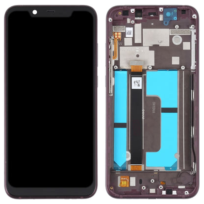 OEM LCD Screen For Nokia X7 / 8.1 / 7.1 Plus Digitizer Full Assembly with Frame(Purple) - LCD Screen by PMC Jewellery | Online Shopping South Africa | PMC Jewellery