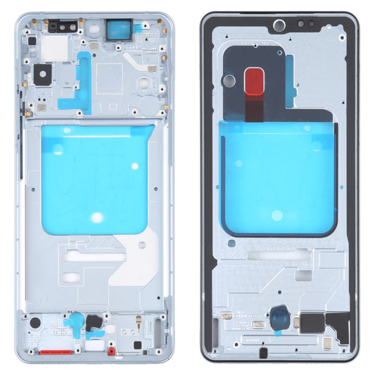 For vivo iQOO 7 Original Front Housing LCD Frame Bezel Plate (Blue) - Frame Bezel Plate by PMC Jewellery | Online Shopping South Africa | PMC Jewellery