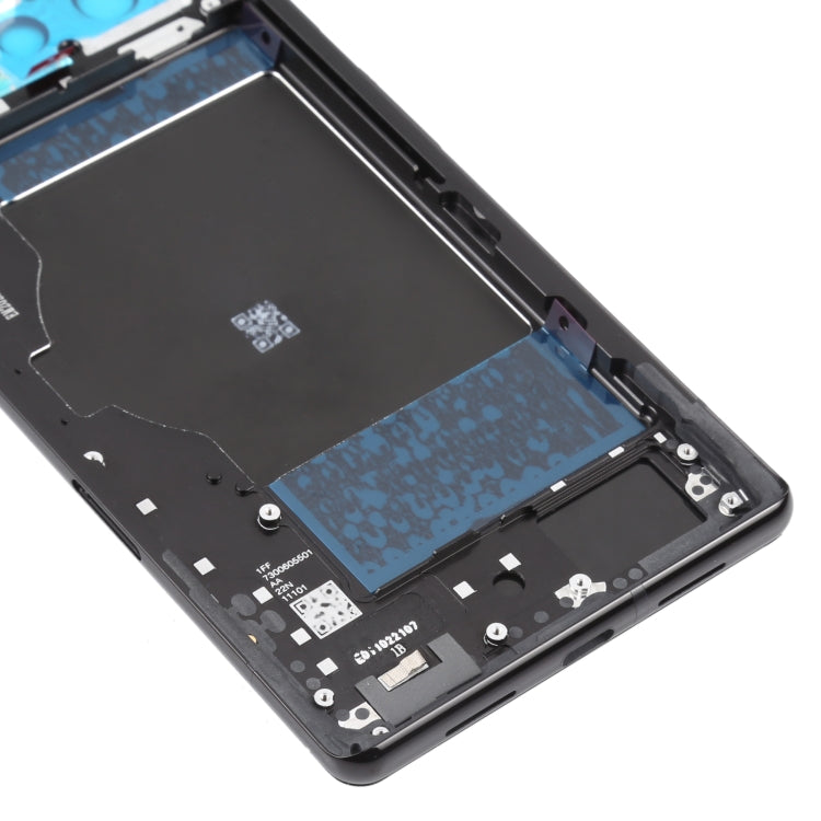 For Google Pixel 6 Pro Battery Back Cover with Middle Frame(Black) - Back Cover by PMC TechLife | Online Shopping South Africa | PMC TechLife