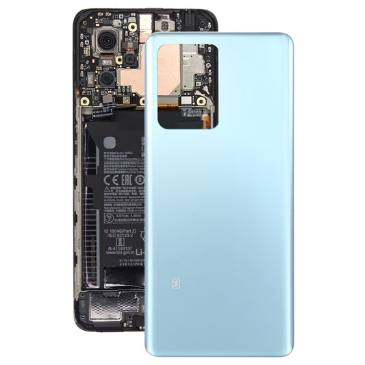 For Xiaomi Redmi Note 12 Pro+ / Redmi Note 12 Discovery Original Battery Back Cover(Blue) - Back Cover by PMC Jewellery | Online Shopping South Africa | PMC Jewellery | Buy Now Pay Later Mobicred