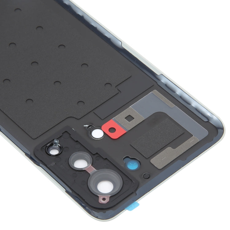 For OnePlus Nord 2T CPH2399 CPH2401 Battery Back Cover(Green) - Back Cover by PMC TechLife | Online Shopping South Africa | PMC TechLife | Buy Now Pay Later Mobicred