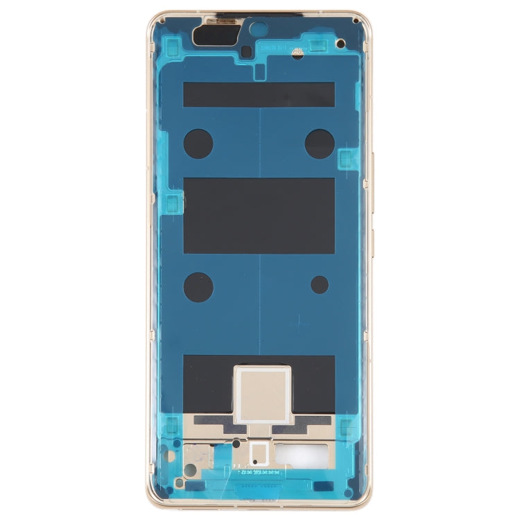 For Xiaomi 12S Ultra Original Front Housing LCD Frame Bezel Plate (Gold) - Frame Bezel Plate by PMC Jewellery | Online Shopping South Africa | PMC Jewellery