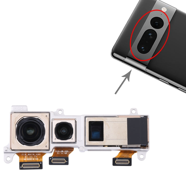 For Google Pixel 7 Pro GP4BC GE2AE Back Facing Camera - Camera Parts by PMC TechLife | Online Shopping South Africa | PMC TechLife