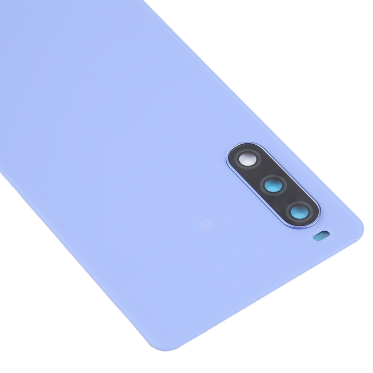 For Sony Xperia 10 IV Original Battery Back Cover(Purple) - Back Cover by PMC TechLife | Online Shopping South Africa | PMC TechLife