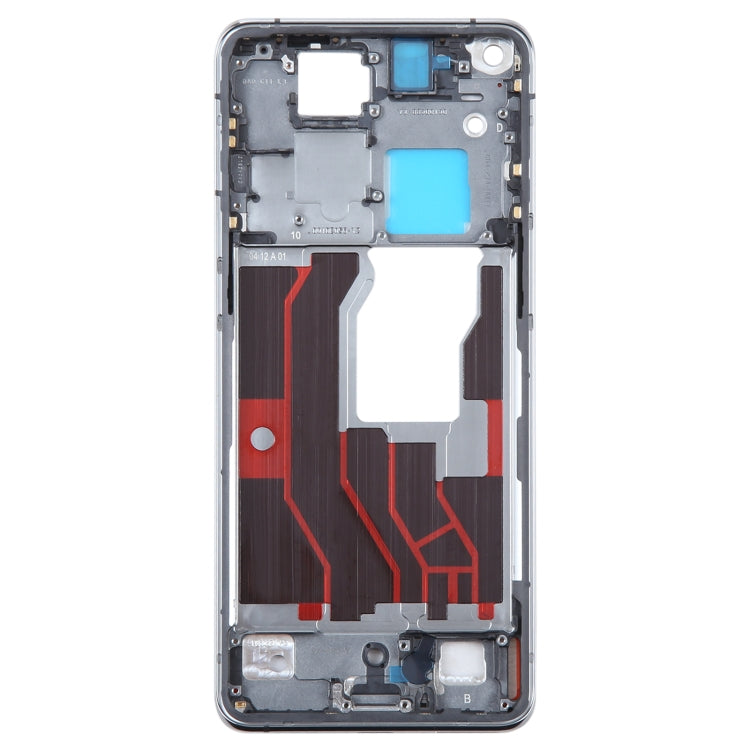 For OPPO Find X3 Pro Original Front Housing LCD Frame Bezel Plate (Black) - Frame Bezel Plate by PMC Jewellery | Online Shopping South Africa | PMC Jewellery