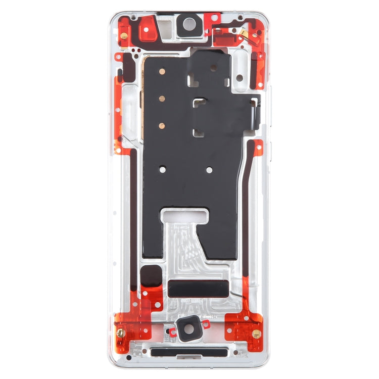 For Huawei P50 Pro Original Front Housing LCD Frame Bezel Plate(Silver) - Full Housing Cover by PMC Jewellery | Online Shopping South Africa | PMC Jewellery