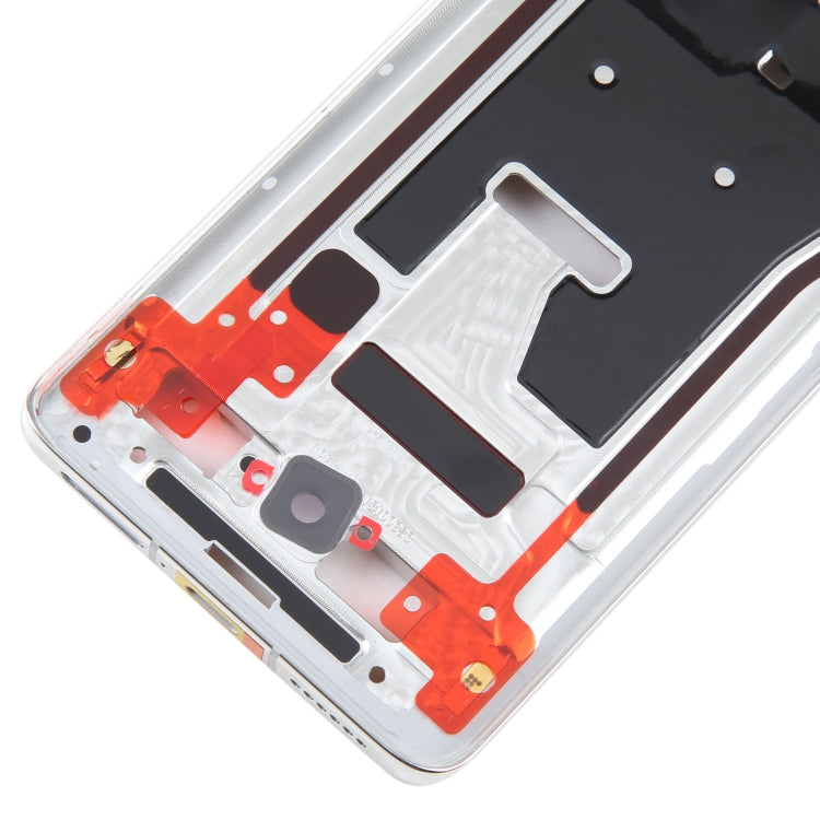 For Huawei P50 Pro Original Front Housing LCD Frame Bezel Plate(Silver) - Full Housing Cover by PMC Jewellery | Online Shopping South Africa | PMC Jewellery