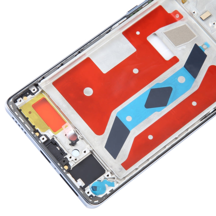 For Honor X40 Original Front Housing LCD Frame Bezel Plate(Blue) - Full Housing Cover by PMC Jewellery | Online Shopping South Africa | PMC Jewellery