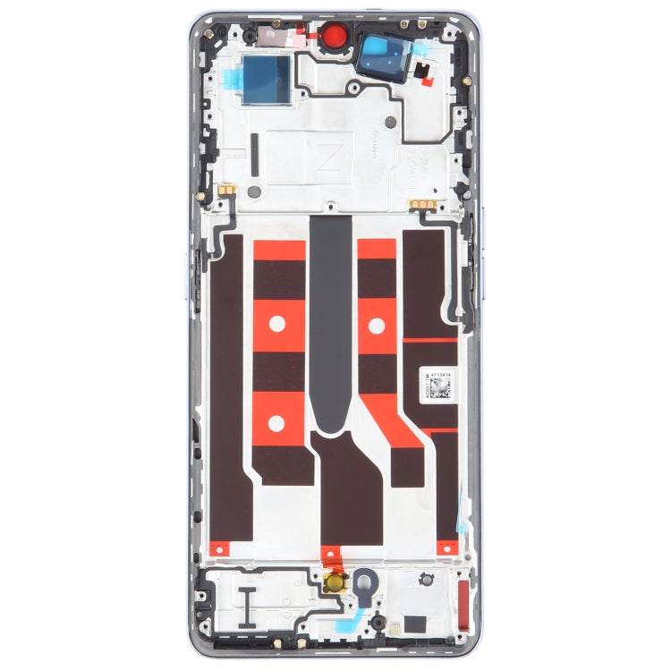 For OPPO A1 Pro Original Front Housing LCD Frame Bezel Plate (Blue) - free shipping - PMC TechLife - Order now!