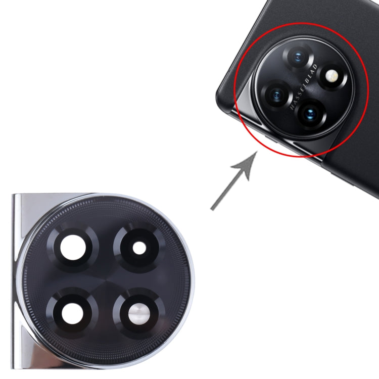 For OnePlus 11R / Ace 2 Original Camera Lens Cover(Silver) - Camera Series by PMC TechLife | Online Shopping South Africa | PMC TechLife