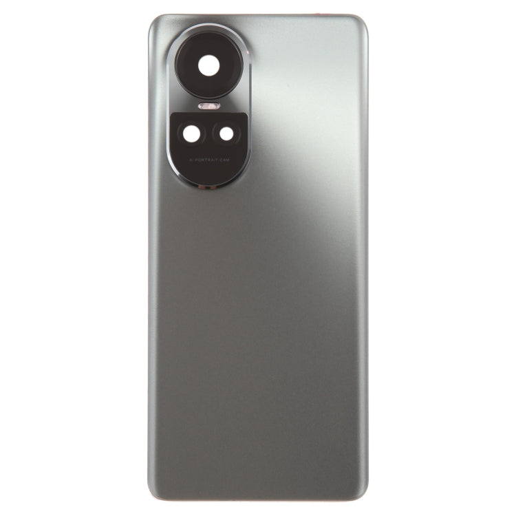 For OPPO Reno10 Pro Global Original Battery Back Cover with Camera Lens Cover (Grey) - Back Cover by PMC Jewellery | Online Shopping South Africa | PMC Jewellery