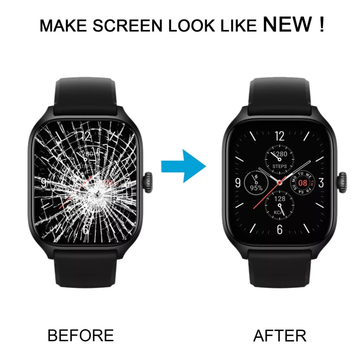 For Amazfit GTS 4 Original LCD Screen and Digitizer Full Assembly - free shipping - PMC TechLife - Order now!