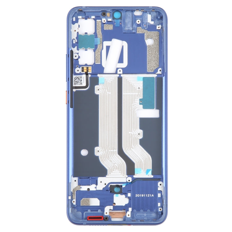 For ZTE Axon 10 Pro 5G Middle Frame Bezel Plate (Blue) - For ZTE by PMC Jewellery | Online Shopping South Africa | PMC Jewellery