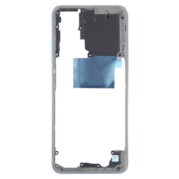 For Xiaomi Redmi Note 12S Original Middle Frame Bezel Plate (Blue) - Frame Bezel Plate by PMC TechLife | Online Shopping South Africa | PMC TechLife
