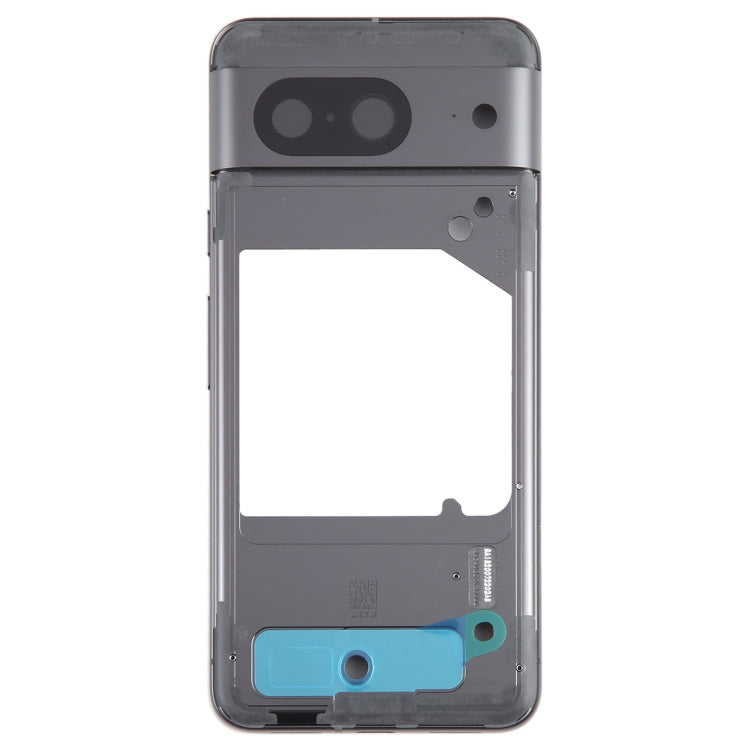 For Google Pixel 8 Original Front Housing LCD Frame Bezel Plate (Black) - Full Housing Cover by PMC TechLife | Online Shopping South Africa | PMC TechLife