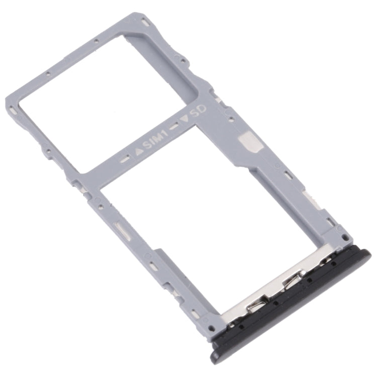 For TCL 20Y Original SIM Card Tray + Micro SD Card Tray (Black) - For TCL by PMC TechLife | Online Shopping South Africa | PMC TechLife | Buy Now Pay Later Mobicred